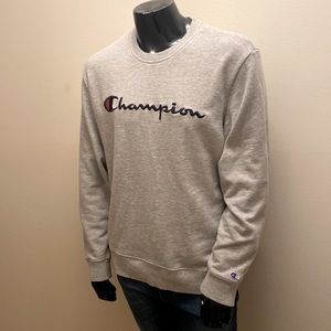 Gray Champion Large Sweatshirt
